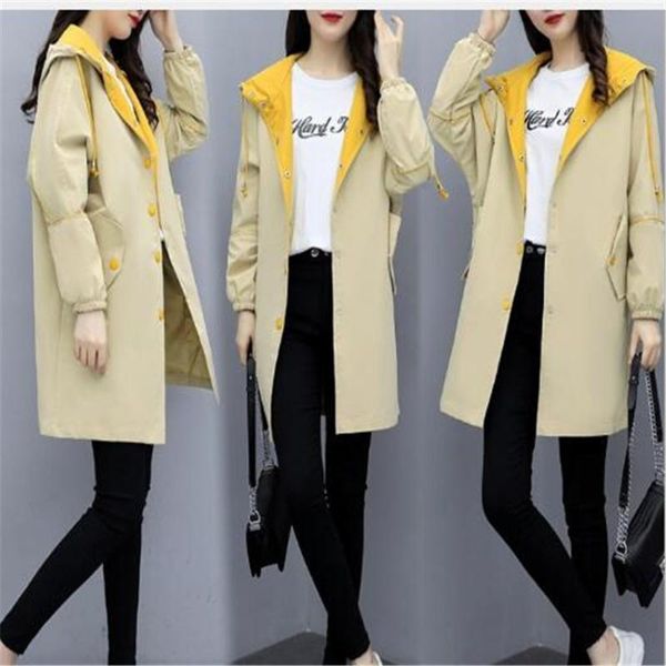 women's jackets 2021 spring autumn casual baseball uniform mid-length hooded windbreaker jacket coat loose outerwear, Black;brown
women's jackets 2021 spring autumn casual baseball uniform mid-length hooded windbreaker jacket coat loose outerwear, Black;brown