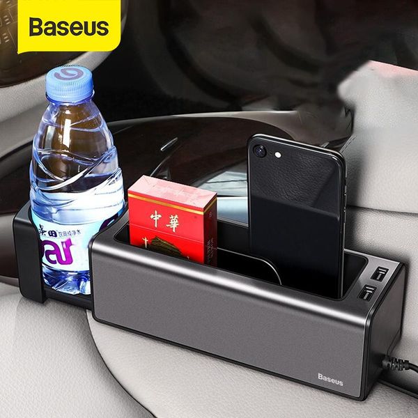 car organizer baseus seat metal auto storage box pocket with dual usb ports for cup phone holder gap gadgets
car organizer baseus seat metal auto storage box pocket with dual usb ports for cup phone holder gap gadgets