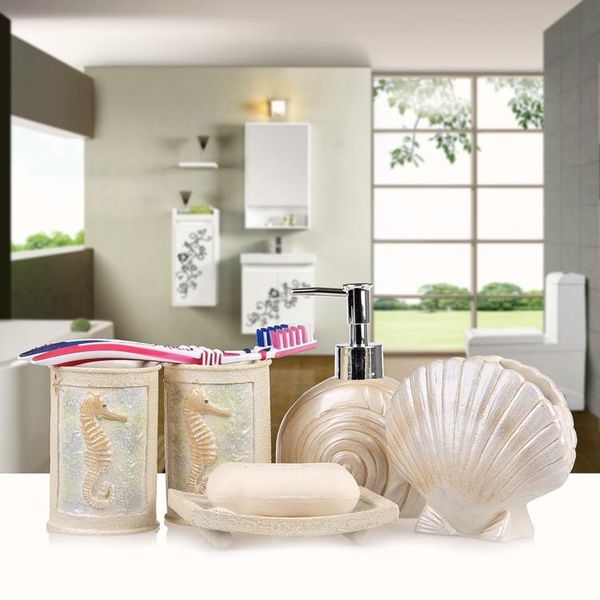resin creative bathroom wash sets wedding supplies suite european bath accessory set
resin creative bathroom wash sets wedding supplies suite european bath accessory set