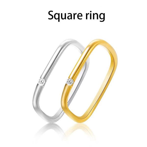 wedding rings 2021 fashion gold square for women cute zircon geometric engagement ring jewelry gift, Slivery;golden
wedding rings 2021 fashion gold square for women cute zircon geometric engagement ring jewelry gift, Slivery;golden