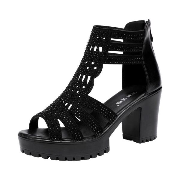 sandals plus size 32-43 block high heels gladiator summer shoes 2021 ol elegant office party platform ladies, Black
sandals plus size 32-43 block high heels gladiator summer shoes 2021 ol elegant office party platform ladies, Black