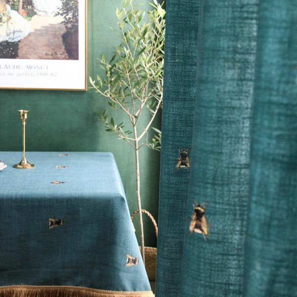 curtains for living dining room bedroom imitation cotton and linen retro green bee printing american curtain luxury nordic & drapes
curtains for living dining room bedroom imitation cotton and linen retro green bee printing american curtain luxury nordic & drapes