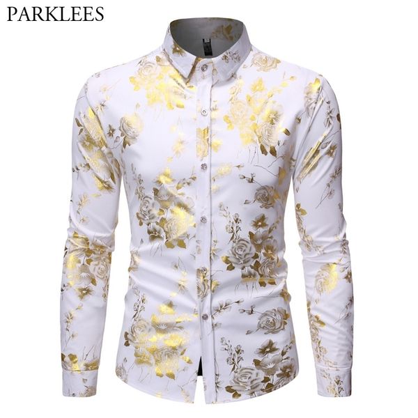 gold rose bronzing luxury white shirt men autumn slim fit long sleeve button down nightclub party shirt male chemise 210522, White;black
gold rose bronzing luxury white shirt men autumn slim fit long sleeve button down nightclub party shirt male chemise 210522, White;black