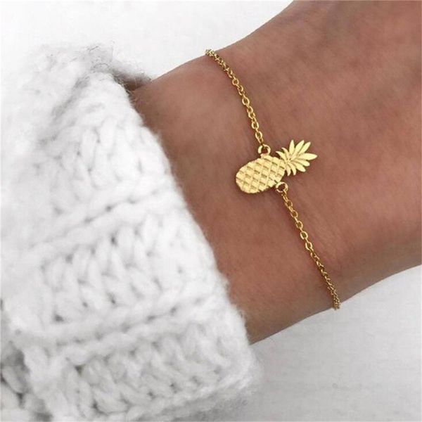 charm bracelets qianraq adjustable chain bangle bracelet stylish fruit pineapple elegant pineapples chains anklet jewelry, Golden;silver
charm bracelets qianraq adjustable chain bangle bracelet stylish fruit pineapple elegant pineapples chains anklet jewelry, Golden;silver