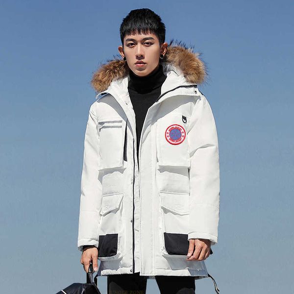 big size 90%down jackets men winter jacket fashion warm fur duck down coats big pockets medium-long thick parkas snowjacket x1020, Black
big size 90%down jackets men winter jacket fashion warm fur duck down coats big pockets medium-long thick parkas snowjacket x1020, Black