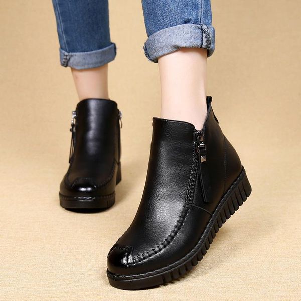 boots black women winter plush insole ankle brand woman sewing flat shoes female non-slip rubber mom cozy
boots black women winter plush insole ankle brand woman sewing flat shoes female non-slip rubber mom cozy