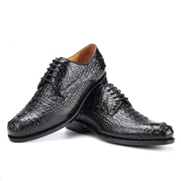 jianglang crocodile leather shoes true men formal dress thailand import, Black
jianglang crocodile leather shoes true men formal dress thailand import, Black
