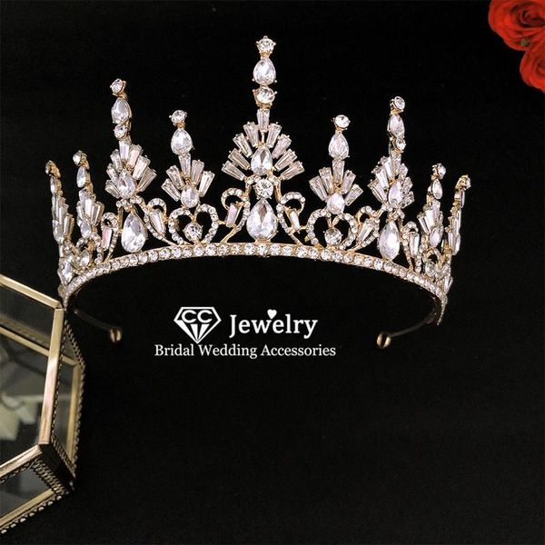 hair clips & barrettes crowns for women wedding accessories large crown bridal engagement ornaments pageant fashion jewelry, Golden;silver
hair clips & barrettes crowns for women wedding accessories large crown bridal engagement ornaments pageant fashion jewelry, Golden;silver