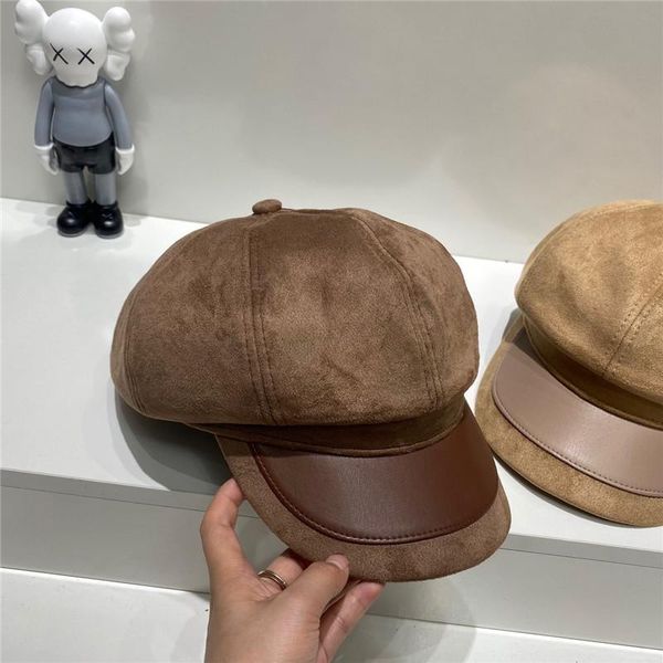 stingy brim hats 202107-shenjing japan design fashion suede patchwork leathe sboy cap leisure lady octagonal hat men women visors, Blue;gray
stingy brim hats 202107-shenjing japan design fashion suede patchwork leathe sboy cap leisure lady octagonal hat men women visors, Blue;gray