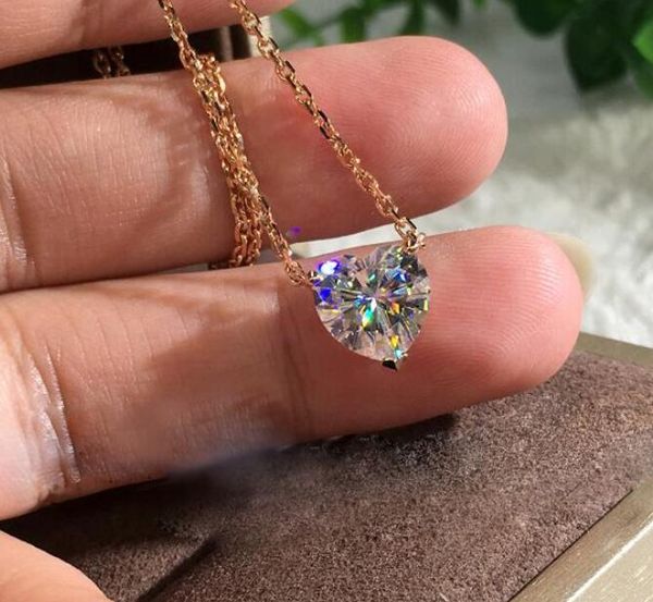 diamond heart pendant simple fashion jewelry 925 sterling silver&rose gold fill pear shape white z cz women clavicle necklace wjl3314
diamond heart pendant simple fashion jewelry 925 sterling silver&rose gold fill pear shape white z cz women clavicle necklace wjl3314