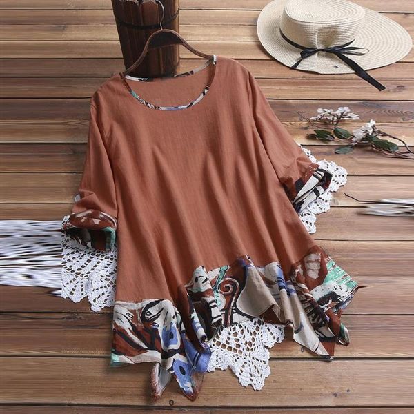 women's blouses & shirts print plus size 5xl women o neck short sleeve loose summer 2021 office lady blouse, White
women's blouses & shirts print plus size 5xl women o neck short sleeve loose summer 2021 office lady blouse, White