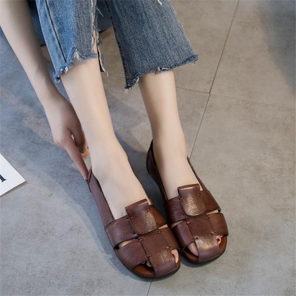 casual women's shoes summer fish mouth sandals shallow retro comfortable soft bottom wild single, Black
casual women's shoes summer fish mouth sandals shallow retro comfortable soft bottom wild single, Black