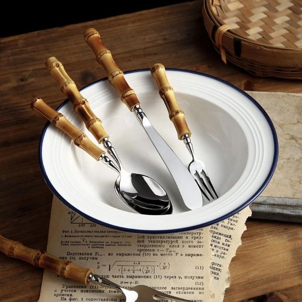 dinnerware sets set 20pcs bamboo handle cutlery 304 stainless steel knife fork spoon tableware with
dinnerware sets set 20pcs bamboo handle cutlery 304 stainless steel knife fork spoon tableware with