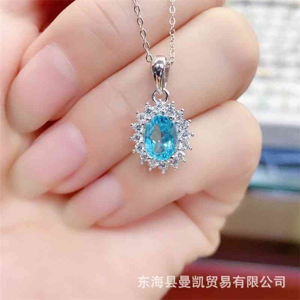 natural boutique swiss blue z pendant crystal pure fire color explosion flash 925 silver inlaid main stone 6 * 8mm, Black
natural boutique swiss blue z pendant crystal pure fire color explosion flash 925 silver inlaid main stone 6 * 8mm, Black