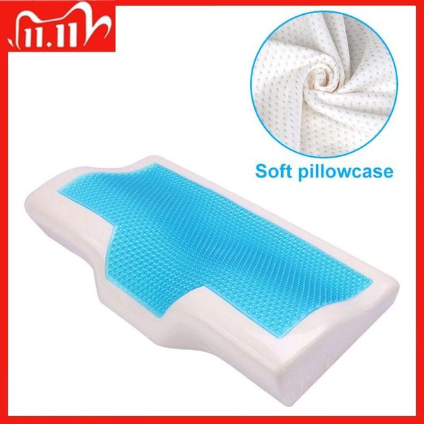 pcs orthopedic gel pillow memory foam ice-cool anti-snore neck ergonomic cervical rest sleeping pillows home beddings
pcs orthopedic gel pillow memory foam ice-cool anti-snore neck ergonomic cervical rest sleeping pillows home beddings