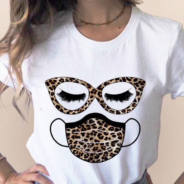 leopard face mask eyelash print men and women t shirt fashion female short sleeve tee girl harajuku shirts 90s clothes, White;black
leopard face mask eyelash print men and women t shirt fashion female short sleeve tee girl harajuku shirts 90s clothes, White;black