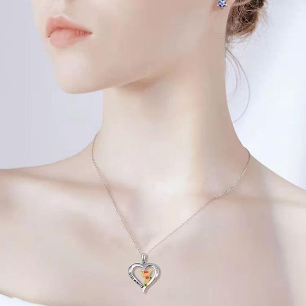 pendant necklaces christmas gift for kids toddle ornament heart necklace elk 2021 box, Silver
pendant necklaces christmas gift for kids toddle ornament heart necklace elk 2021 box, Silver
