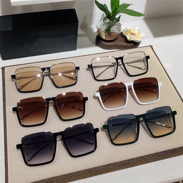 design sunglasses xiangjia large square plate half frame star with thin face ch4290, White;black
design sunglasses xiangjia large square plate half frame star with thin face ch4290, White;black