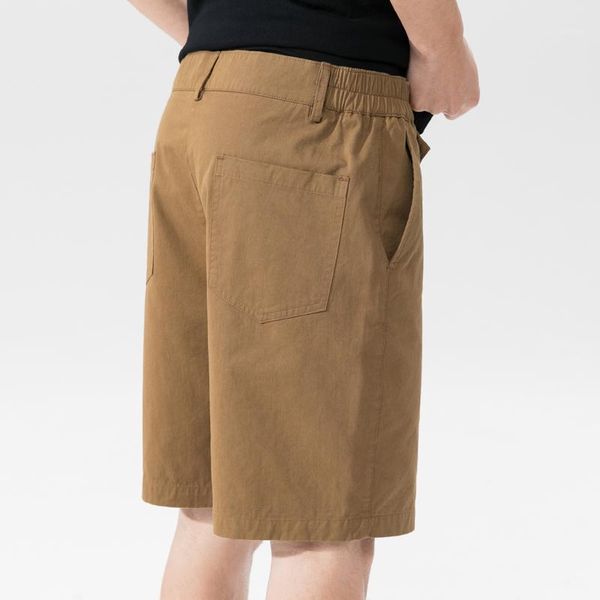 men's shorts summer 100% cotton solid men fashion casual business male clothing half cargo pants boys long, White;black
men's shorts summer 100% cotton solid men fashion casual business male clothing half cargo pants boys long, White;black