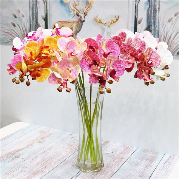 decorative flowers & wreaths artificial flower 1 bunch (6 heads) plastic butterfly orchid , used for home decoration, wedding decoration
decorative flowers & wreaths artificial flower 1 bunch (6 heads) plastic butterfly orchid , used for home decoration, wedding decoration
