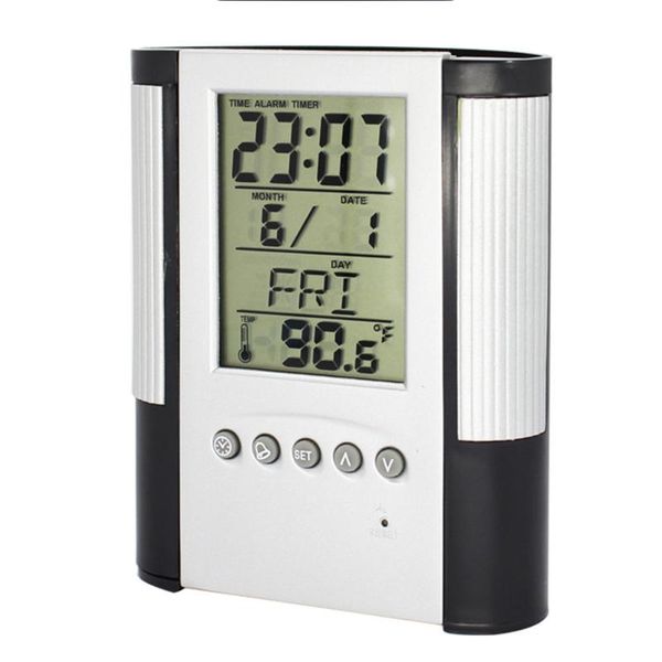 desk & table clocks timer organizer pen holder lcd alarm clock temperature electronic calendar practical home abs multifunctional office
desk & table clocks timer organizer pen holder lcd alarm clock temperature electronic calendar practical home abs multifunctional office