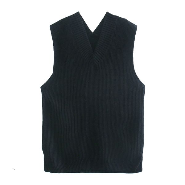 women's vests streetwear women loose sweaters fashion ladies v-neck knitted elegant female causal slits vest chic girl tank 8, Black;white
women's vests streetwear women loose sweaters fashion ladies v-neck knitted elegant female causal slits vest chic girl tank 8, Black;white