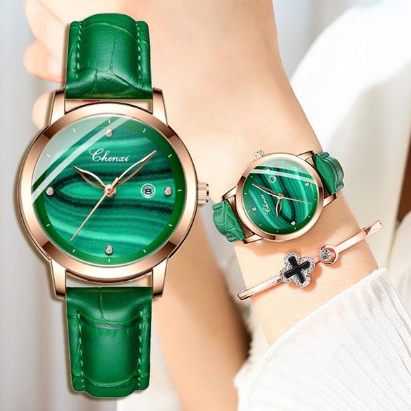 wristwatches rose gold green women watches ins ladies watch unique stylish malachite antique leather fashion female wristwatch gift, Slivery;brown
wristwatches rose gold green women watches ins ladies watch unique stylish malachite antique leather fashion female wristwatch gift, Slivery;brown