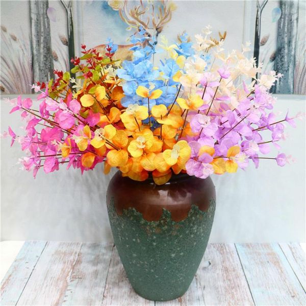 decorative flowers & wreaths artificial plants candy-colored money leaf wedding decoration eucalyptus shop window flower arrangement 1pc
decorative flowers & wreaths artificial plants candy-colored money leaf wedding decoration eucalyptus shop window flower arrangement 1pc