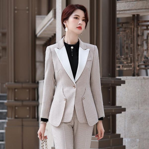 formal uniform designs women business suits female pantsuits with pants and jackets coat autumn winter career blazers set women's two p, White
formal uniform designs women business suits female pantsuits with pants and jackets coat autumn winter career blazers set women's two p, White