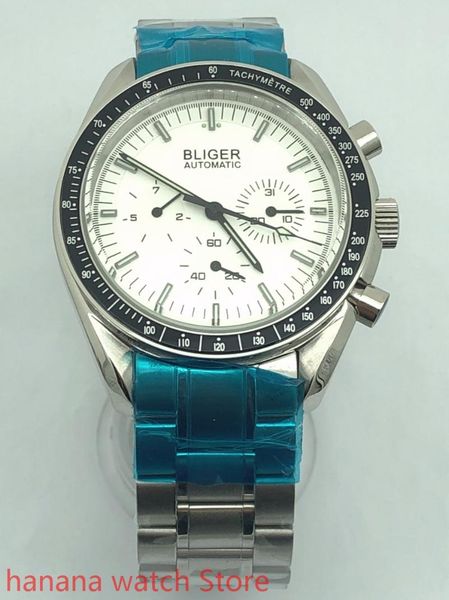 wristwatches 40mm bliger man watch week date indicator clock steel strap automatic watches for men, Slivery;brown
wristwatches 40mm bliger man watch week date indicator clock steel strap automatic watches for men, Slivery;brown