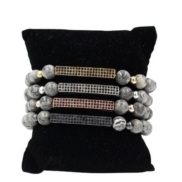 link, chain marble bead bracelet, crystal rectangular black and white zircon elastic bracelet
link, chain marble bead bracelet, crystal rectangular black and white zircon elastic bracelet