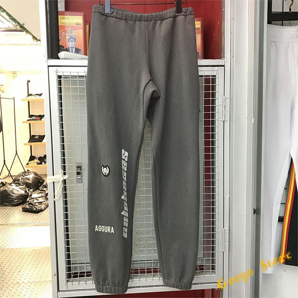 men's pants female male streetwear loosely kanye west season five calabasas sweatpants cotton jogger cord patched pants calamari embroi, Black
men's pants female male streetwear loosely kanye west season five calabasas sweatpants cotton jogger cord patched pants calamari embroi, Black