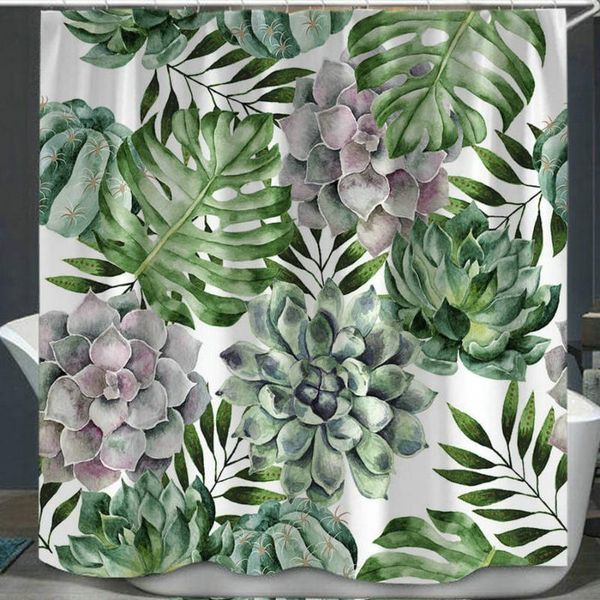 monstera leaf succulent plant art shower curtain set with 12 hooks bathroom decoration curtains
monstera leaf succulent plant art shower curtain set with 12 hooks bathroom decoration curtains