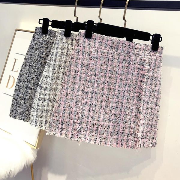skirts winter spring women slim woolen plaid empire a-line fit skirt urban ladies clothes half-length mini, Black
skirts winter spring women slim woolen plaid empire a-line fit skirt urban ladies clothes half-length mini, Black