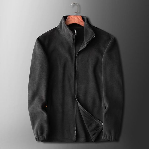 men's jackets plus size stand collar mens fleece 2021 casual black gray army green male warm winter coats zipper jacket, Black;brown
men's jackets plus size stand collar mens fleece 2021 casual black gray army green male warm winter coats zipper jacket, Black;brown