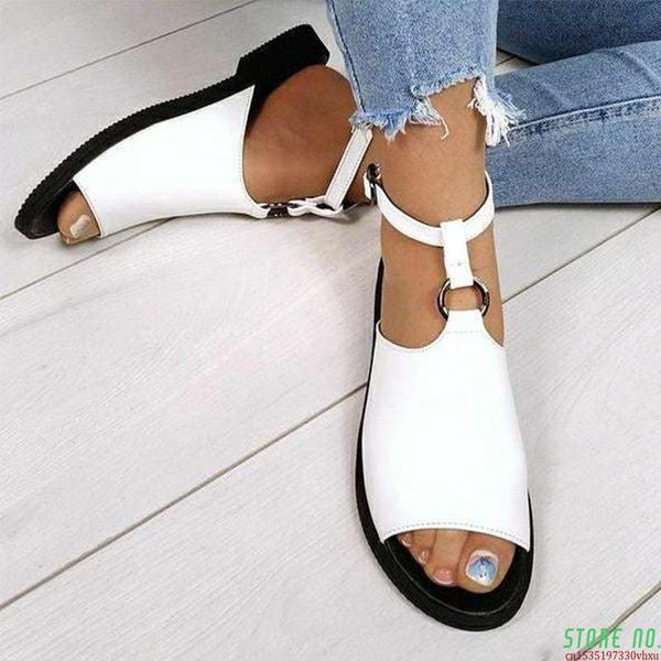 sandals women women's 2021 summer beach sandalias ladies peep toe female casual buckle strap shoes footwear plus size, Black
sandals women women's 2021 summer beach sandalias ladies peep toe female casual buckle strap shoes footwear plus size, Black