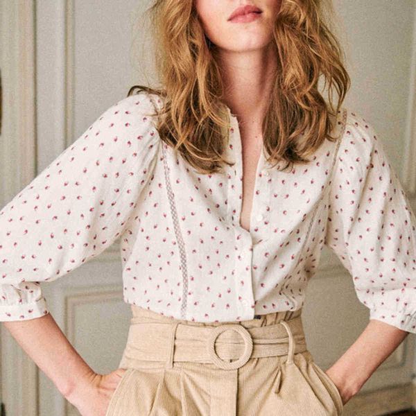 women's blouses & shirts blouses floral cotton printed women summer lace patchwork puff sleeve casual vintage elegant tunic office lady, White
women's blouses & shirts blouses floral cotton printed women summer lace patchwork puff sleeve casual vintage elegant tunic office lady, White