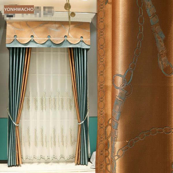 custom curtain post-modern light luxury high-precision seamless stitching blue cloth blackout valance tulle panel c596 & drapes
custom curtain post-modern light luxury high-precision seamless stitching blue cloth blackout valance tulle panel c596 & drapes