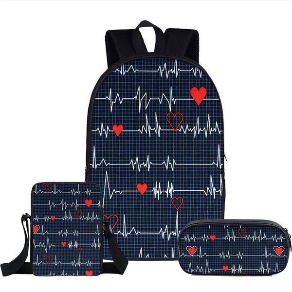 backpack 3pc/set heart printing school bags for kids primary schoolbag children shoulder bagpack teenagers large capacity satchel
backpack 3pc/set heart printing school bags for kids primary schoolbag children shoulder bagpack teenagers large capacity satchel