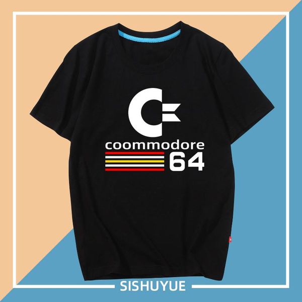 men's t-shirts 2021 short-sleeved t-shirt verano commodore 64 c64 sid amiga summer cotton top, White;black
men's t-shirts 2021 short-sleeved t-shirt verano commodore 64 c64 sid amiga summer cotton top, White;black