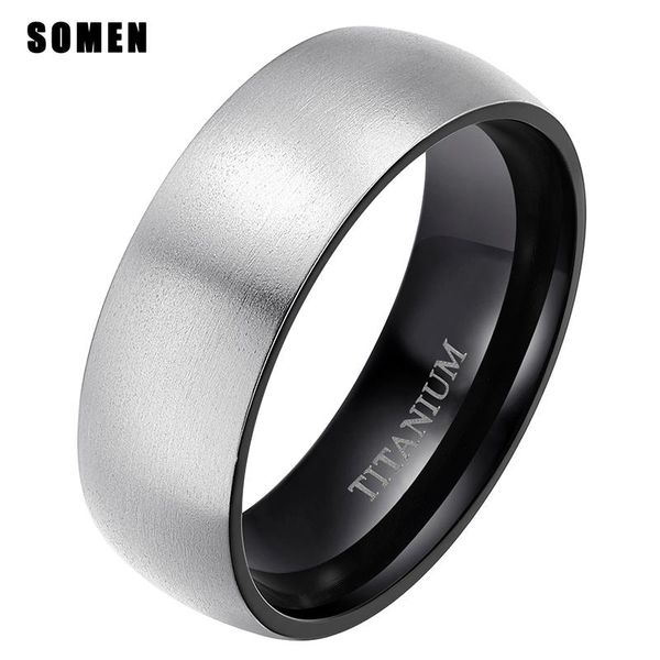 wedding rings 8mm silver color with brushed finish titanium ring for men engagement male cool fashion jewelry anillos hombre, Slivery;golden
wedding rings 8mm silver color with brushed finish titanium ring for men engagement male cool fashion jewelry anillos hombre, Slivery;golden