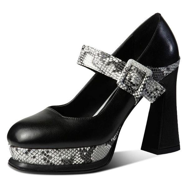 dress shoes lapolaka design mary janes platform high heels 100% genuine leather party office lady pumps woman, Black
dress shoes lapolaka design mary janes platform high heels 100% genuine leather party office lady pumps woman, Black