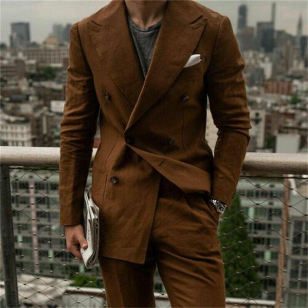 men's suits & blazers 2 piece groom tuxedos for wedding formal prom suit brown men blazer (jacket+pants) chic streetwear custom made, White;black
men's suits & blazers 2 piece groom tuxedos for wedding formal prom suit brown men blazer (jacket+pants) chic streetwear custom made, White;black