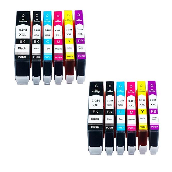 ink cartridges compatible cartridge for canon pgi-280xxl cli-281xxl pgi 280 xxl cli 281 to use with pixma ts9120 ts8120 ts8220
ink cartridges compatible cartridge for canon pgi-280xxl cli-281xxl pgi 280 xxl cli 281 to use with pixma ts9120 ts8120 ts8220