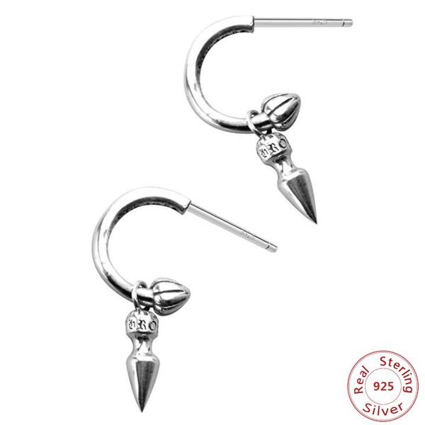 stud unique cone men earrings piercing punk 925 sterling silver earring for womens personality jewelry, Golden;silver
stud unique cone men earrings piercing punk 925 sterling silver earring for womens personality jewelry, Golden;silver