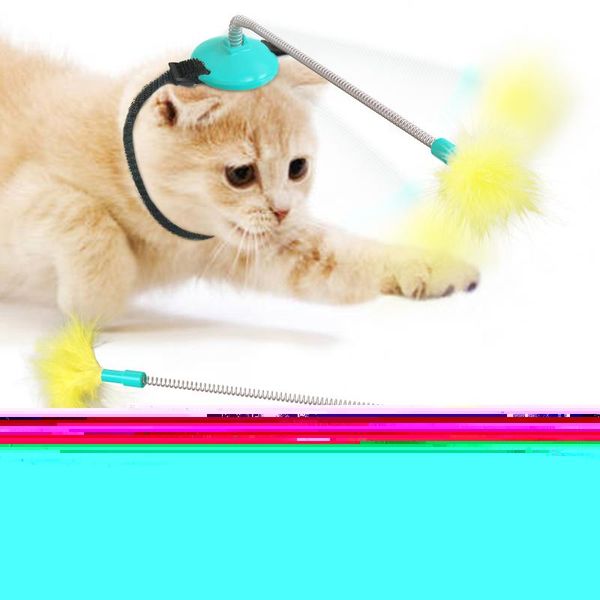 head-mounted cat toys self playing interacting pet toy spring and feather funny stick for indoor cats drop
head-mounted cat toys self playing interacting pet toy spring and feather funny stick for indoor cats drop
