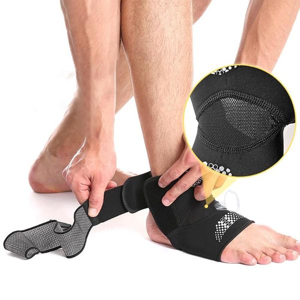 1pc sport ankle brace protector adjustable anti-sprain compression feet support wrap bandage protection with strap, Blue;black
1pc sport ankle brace protector adjustable anti-sprain compression feet support wrap bandage protection with strap, Blue;black