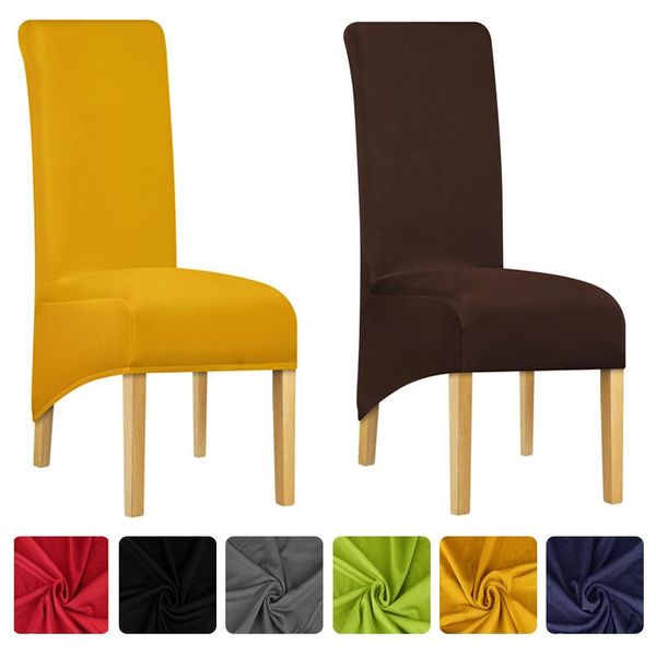 1/2/4/6 pieces elastic chair cover large size covers long back european style seat for el banquet
1/2/4/6 pieces elastic chair cover large size covers long back european style seat for el banquet