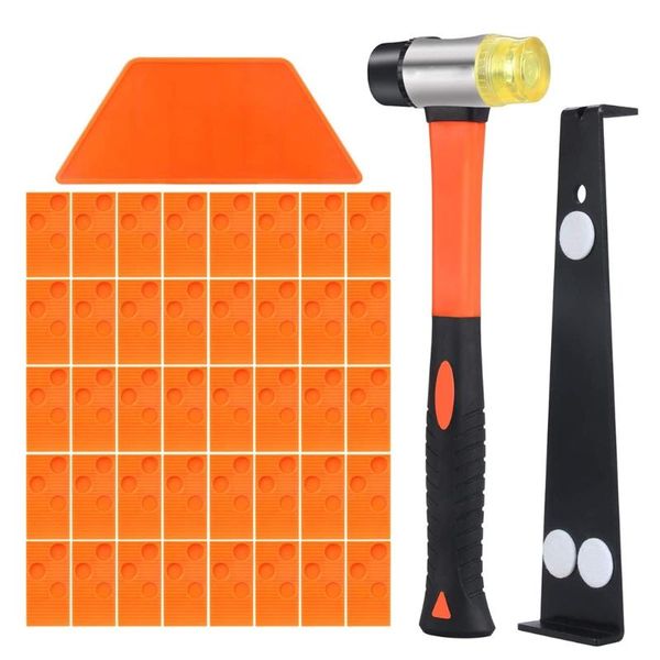 professional hand tool sets wood flooring installation kit 43pcs laminate tools set with 40 spacers
professional hand tool sets wood flooring installation kit 43pcs laminate tools set with 40 spacers