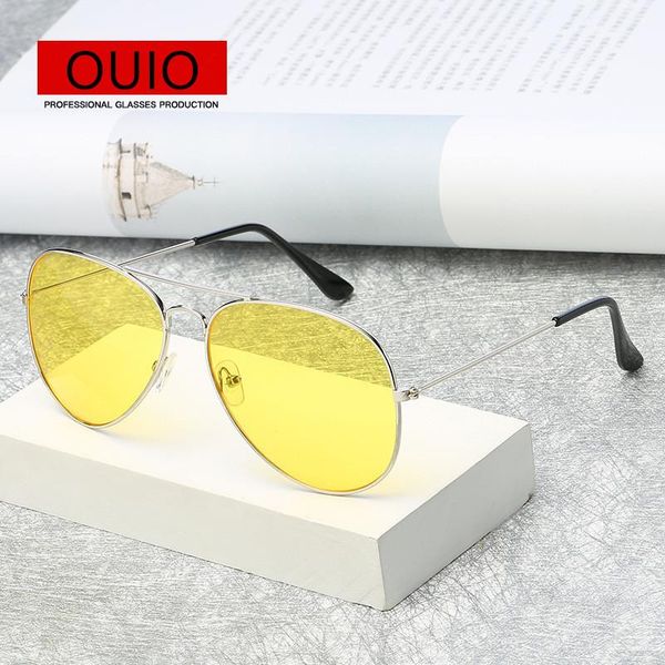 aviation night vision yellow sunglasses men women goggles glasses uv400 sun driver driving eyewear, White;black
aviation night vision yellow sunglasses men women goggles glasses uv400 sun driver driving eyewear, White;black